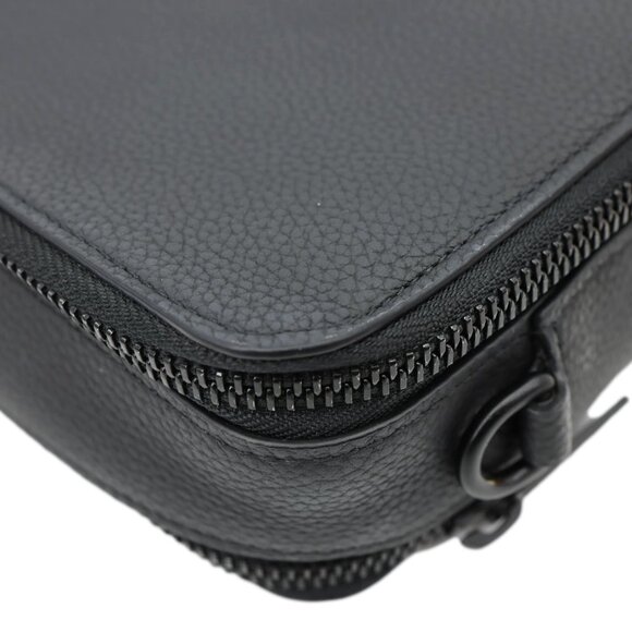 Louis Vuitton  Alpha Wearable LV Aerogram Leather Shoulder Bag Black - Picture 8 of 14